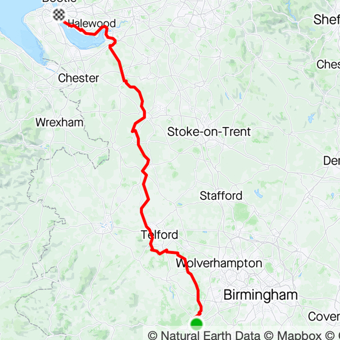 pixelcovecreate's tweet photo. Kidderminster to Liverpool – Day 4 of our 976 miles and its 171km (106.5 miles) with 1264m elevation. The longest day so far. Let’s hope the many hours of training pay off.
#976TheBridge #helpthehomeless #TheBridge #WhereIsBridgeIt #localawareness #charity #charitybikeride https://t.co/VbUrMXXDiW