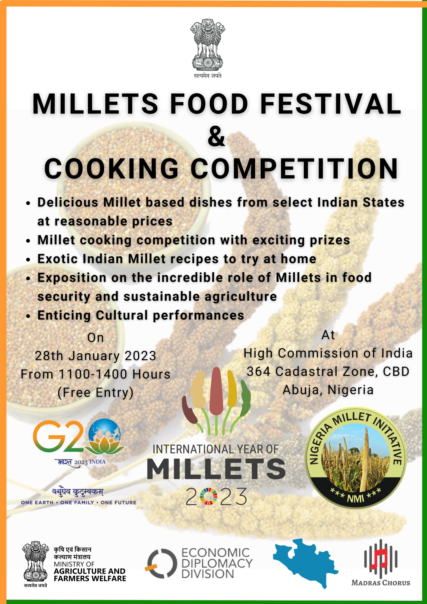 India in Nigeria (and Benin, Chad & ECOWAS) on Twitter "Millets Food