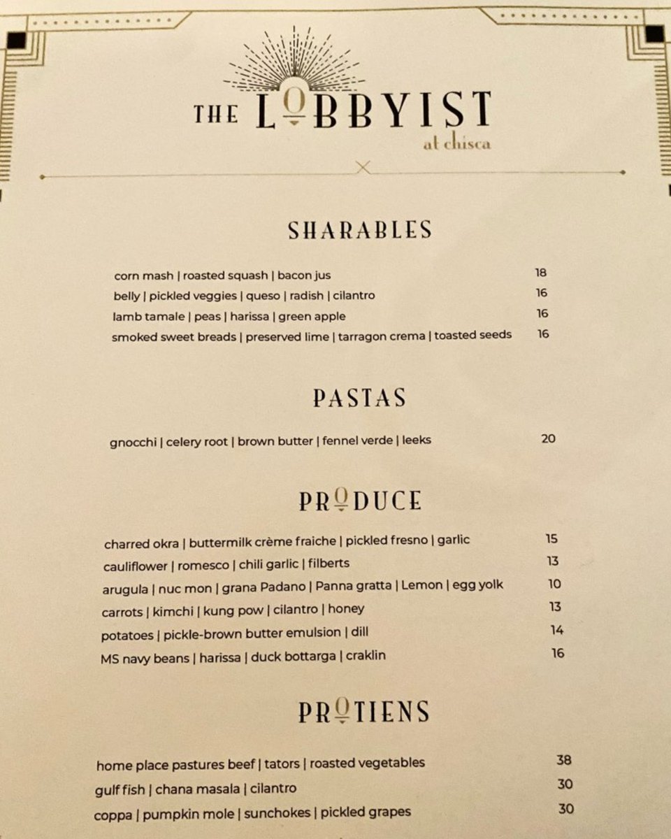 Are you ready to try some great food? Chef Jimmy Gentry's restaurant, The Lobbyist at <a href="/chiscaonmain/">Chisca on Main</a> is set to open tomorrow at 5pm! The Lobbyist will be open Mon.-Thurs. 5pm-10pm, &amp; Fr. &amp; Sat. 5pm-11pm.

#southmain #downtownmemphis #newrestaurant #TheLobbyistattheChisca