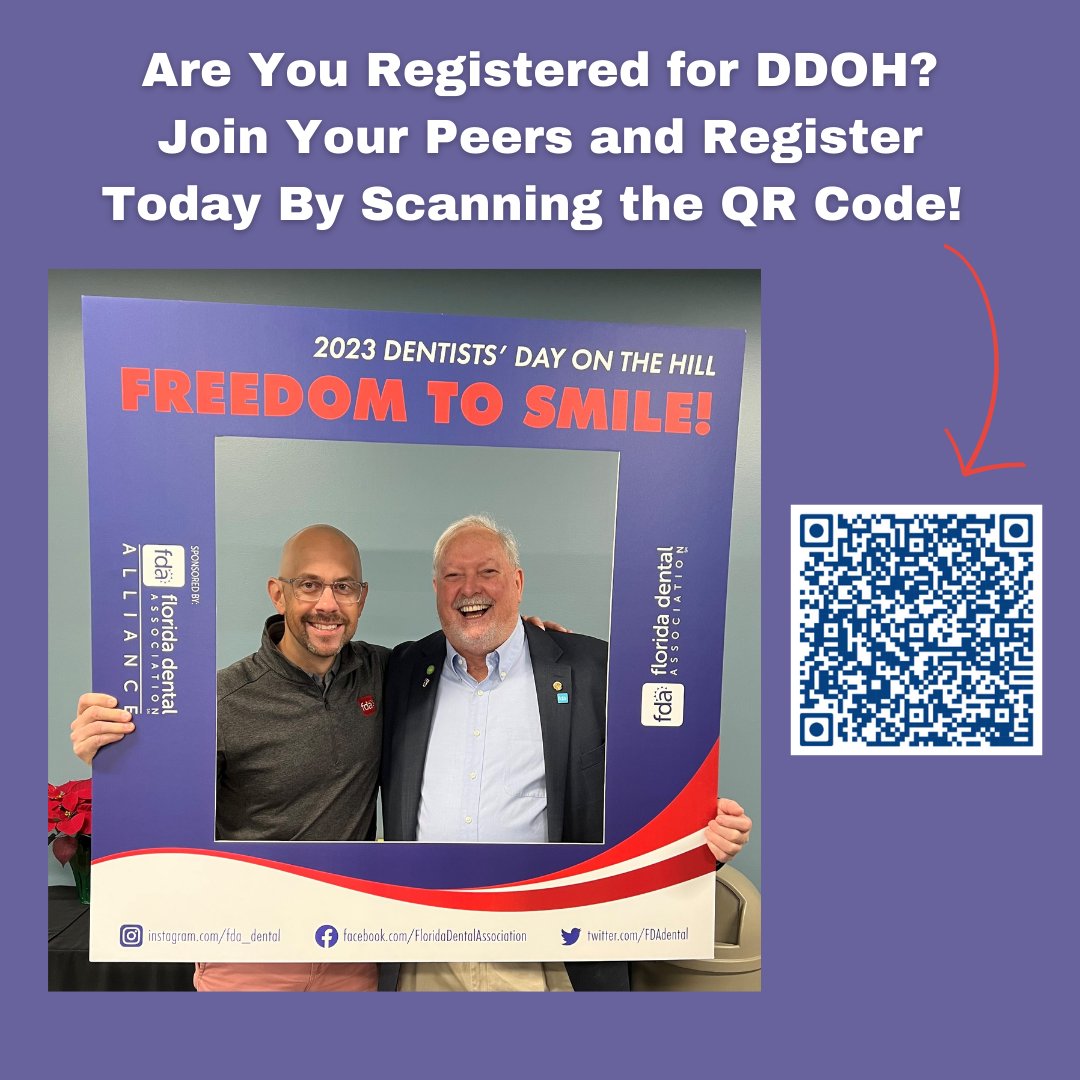 FDADental's tweet image. #DentistsDayOnTheHill #DDOH #FreedomToSmile #FloridaDentalAssociation #FDA