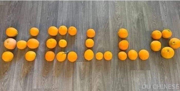 jimrosecircus1's tweet photo. This is how to write "HELLO" in Mandarin. https://t.co/EKCyU1HAUT