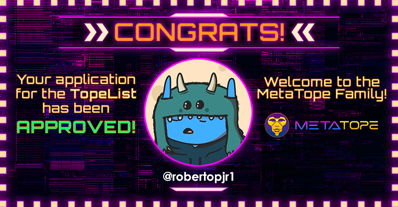 topelist's tweet photo. Congratulations @robertopjr1 you have been approved for the #TopeList - welcome to the family! All approved applicants receive 7 bonus points toward our Mutant Hounds Collar giveaway on Friday at 12pm PST!! Congrats ππ https://t.co/9E4ikk1gmD