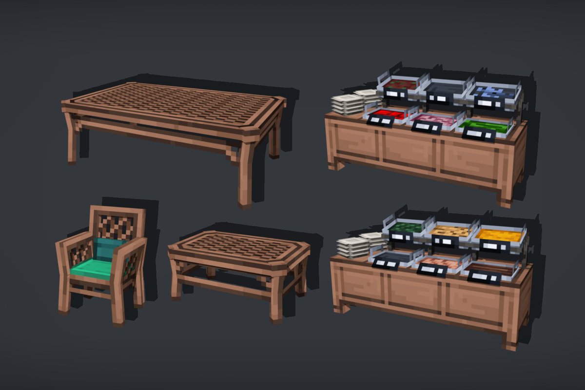 yamanoko_server on Twitter "RT ArthurBn5 The indoor furnitures made