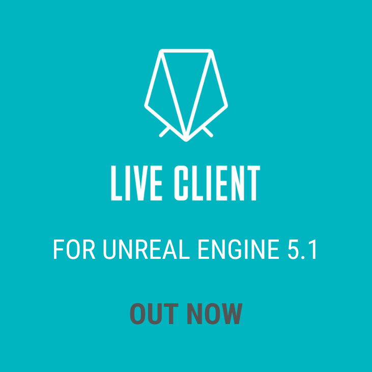 Glassboxtech's tweet photo. Live Client for Unreal 5.1 Out Now!
We’re pleased to let you know that Live Client for Unreal Engine 5.1 is out now and available to download from our website https://t.co/N0JonKGCpe #VirtualProduction #GlassboxTech #LiveClient #UnrealEngine https://t.co/z21ZjOoKk8