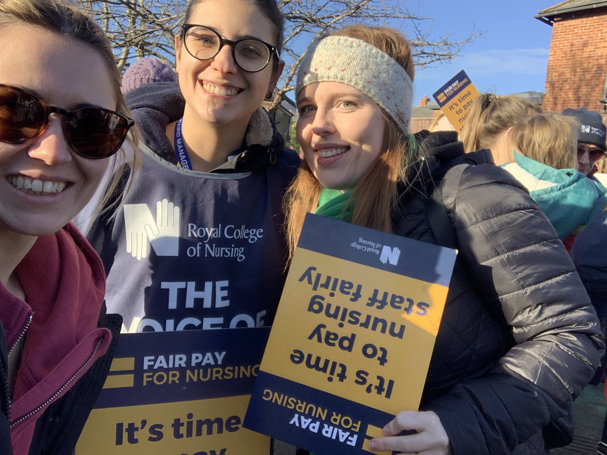 LevittCharlotte's tweet photo. We took strike action for the safety of our patients. Protect our NHS #SafeStaffingSavesLives #RCNStrikes #ItsNotAboutTheIncomeItsAboutTheOutcome 💙 https://t.co/jmx1xLGWO1