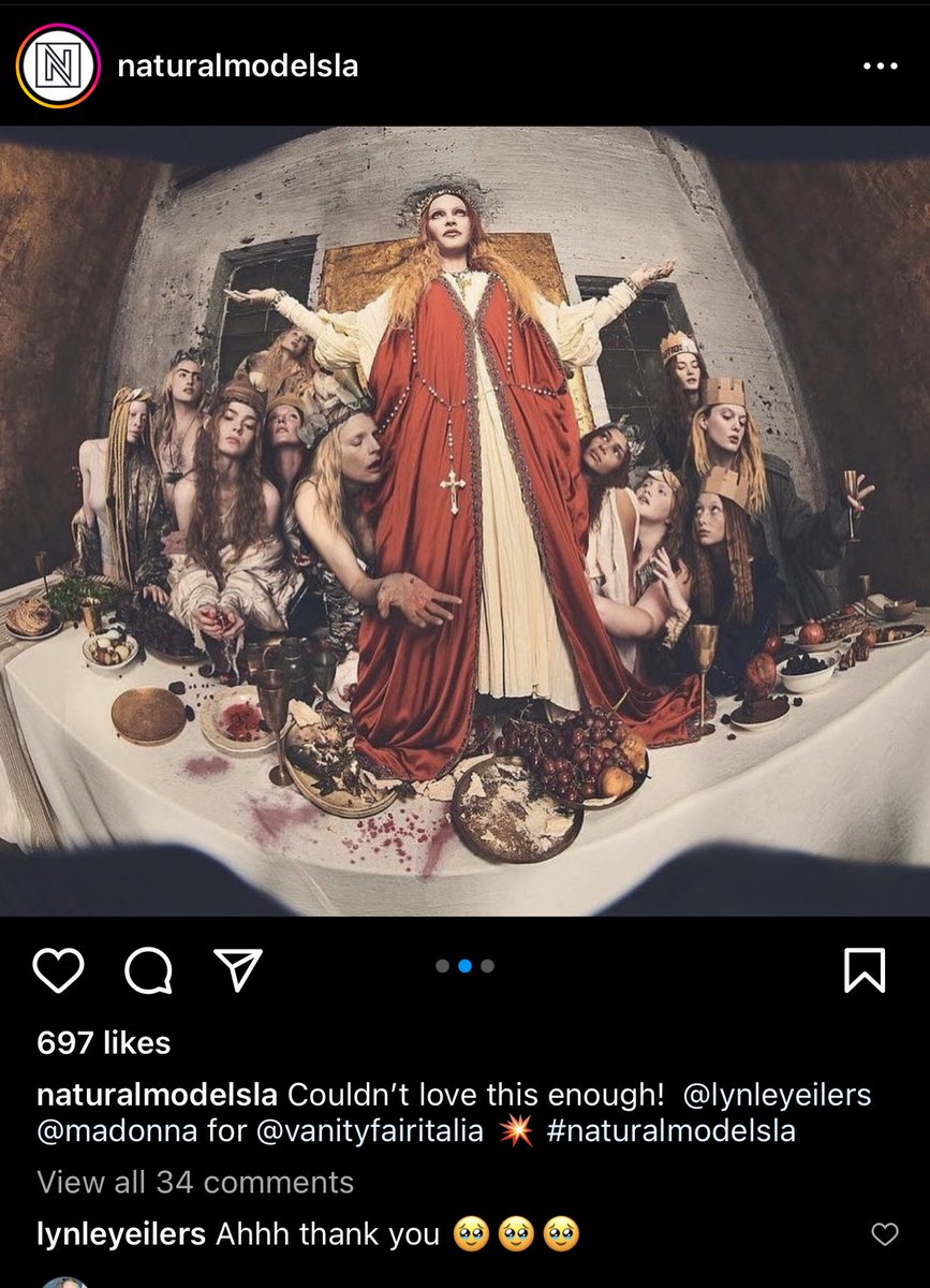 I think I’m done with IG. What is this crap and why won’t ⁦@Madonna⁩ just go away? #hollywoodpedoelites #satanicrituals #enough #itsnotart