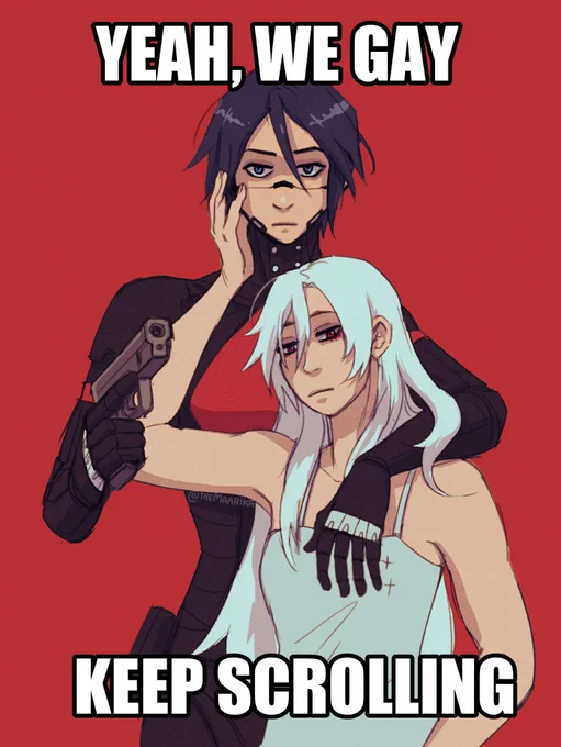 today i offer you 2 (two) #signalis memes 