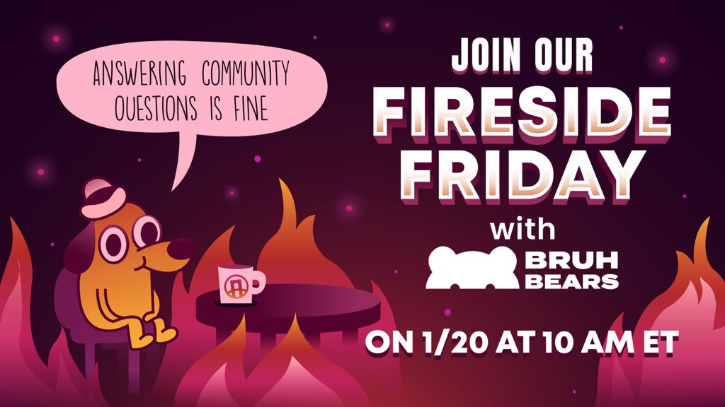 PontemNetwork's tweet photo. 🎙Pontem invites you to attend our joint livestream with @bruh_bears on 1/20 at 10 am ET!

⏰Set up a reminder:

🔈TW:https://t.co/Tiqw397qyv
🔈DC:https://t.co/fmL2ni5u8n
🔈YT:https://t.co/oZaSoh5DFb

❗️Submit questions to be answered live here:https://t.co/k1fcvQ3UTD https://t.co/xnhrJt0LxJ