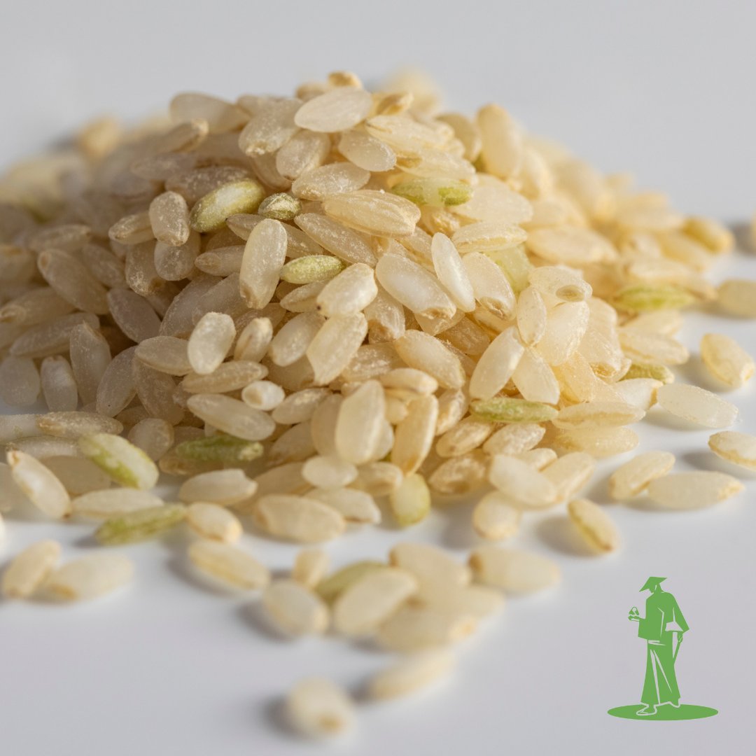 Onigilly's tweet photo. Onigilly uses Haiga Rice = half- milled brown rice. It uses a special milling process that preserves the nutritious rice germ "haiga". It is soft and tastes similar to white rice, yet it has the nutritional benefits of brown rice. https://t.co/aVoUghNLMO