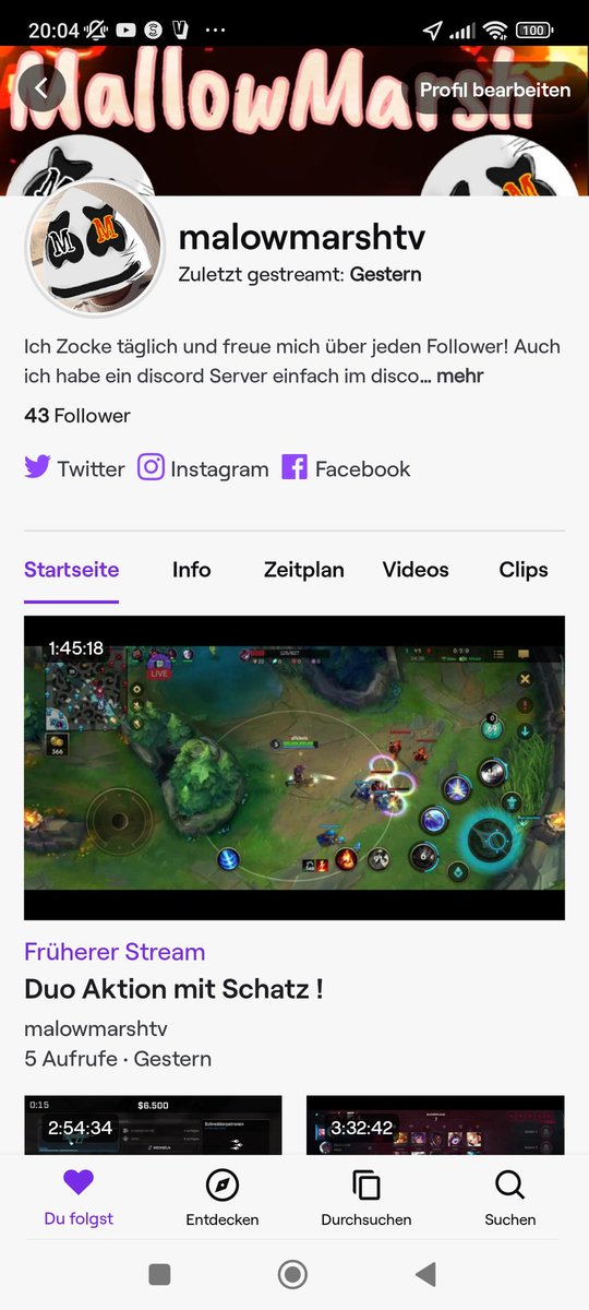 MallowMarsh11's tweet photo. Gleich Live ! Dazu kommen und genießen ! https://t.co/EO7aJ9swMG