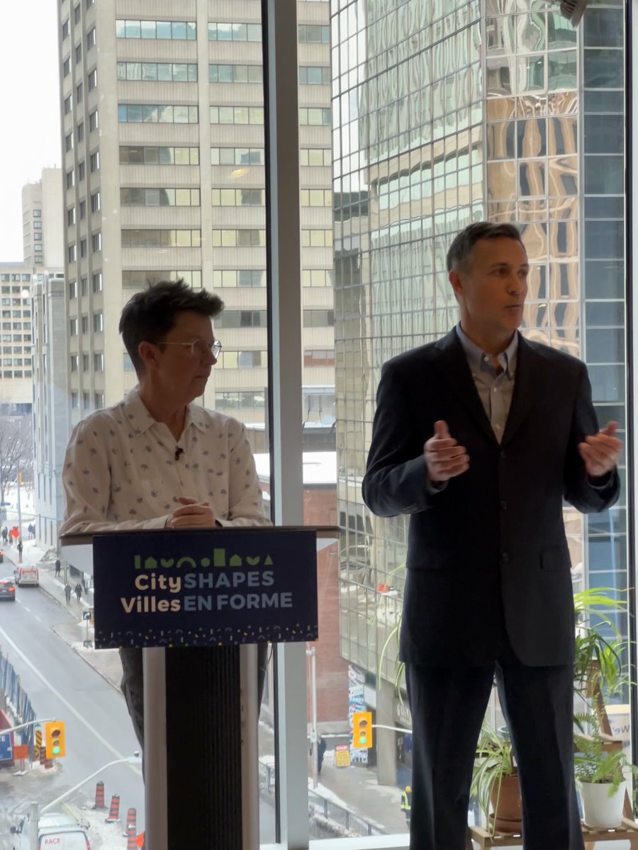 Today, @cmckenney and I launched @City_SHAPES, a new national nonprofit helping municipalities and communities to build the cities we deserve.

Join us at cityshapes.ca

Together, let’s move the needle on climate action, housing, transportation and city governance.