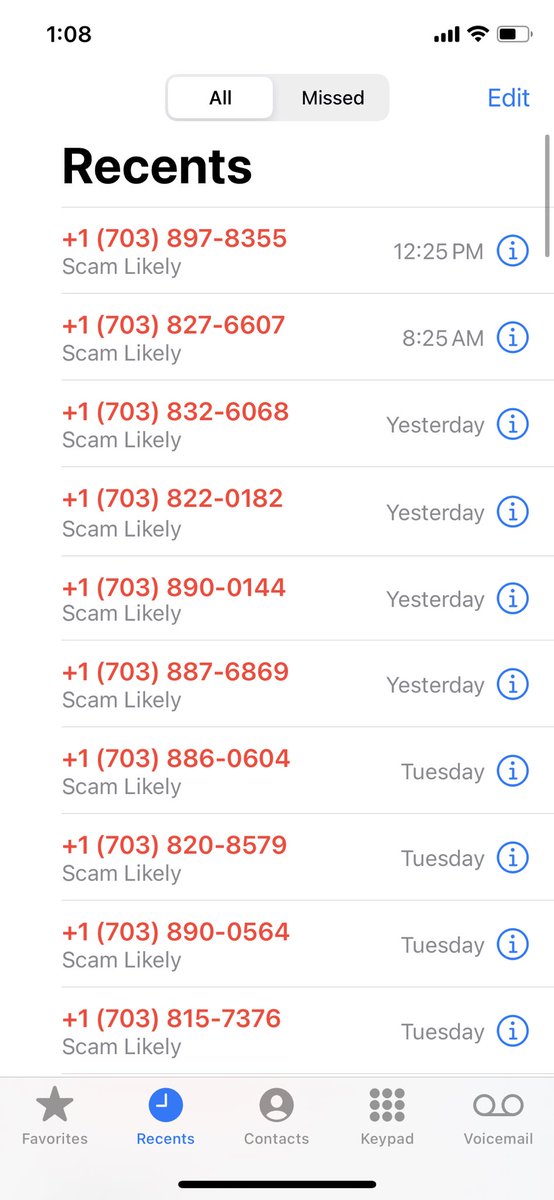 a_arongu's tweet photo. is this normal or is it time to get a new phone number? https://t.co/3gLg01uZDo