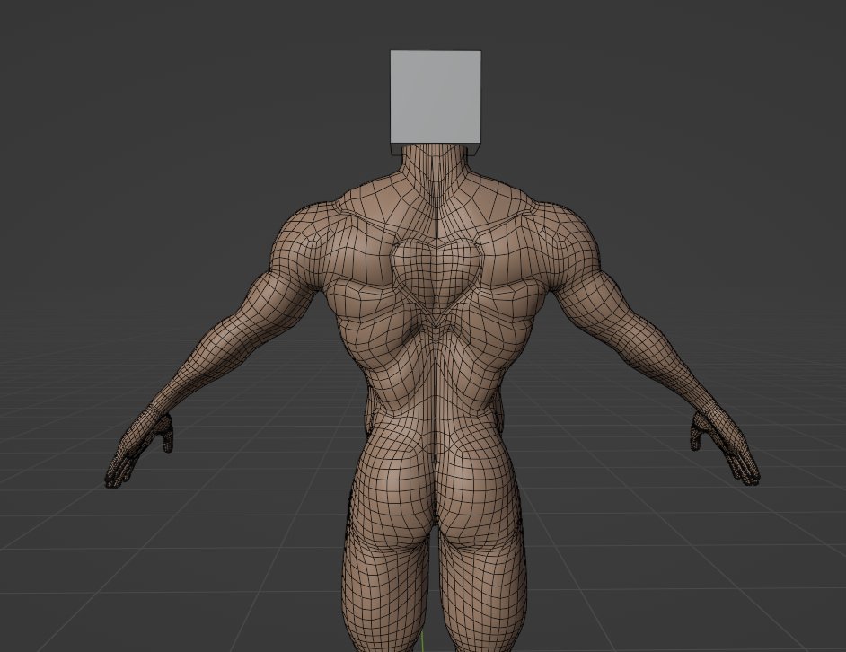 fire_wacky's tweet photo. WIP new main avatar!!
Also going to turn this into a base, with customizable options.
#3dart #vrchatmodels #topology #humanmodel #3dhuman #3davatar #humanavatar #body3d #blender #blender3d #wip https://t.co/FY67wH9TAT