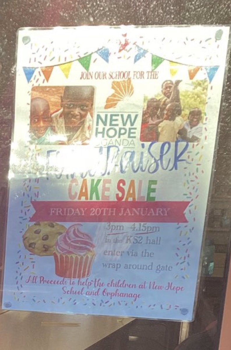 StAndrewsCoE's tweet photo. A little reminder that tomorrow (Friday) is our @LDSTEducation Fund Raising Day, when schools across our Trust, are working together to raise funds for New Hope School in Uganda. We are skipping, wearing Ugandan colours, buying raffle tickets and eating yummy cakes 💕🙏🏻🇺🇬 https://t.co/qURywZJtf9
