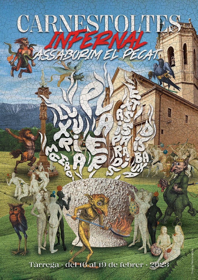 😎 Ho estàveu esperant...

📣 Del 16 al 19 de febrer, CARNESTOLTES INFERNAL a Tàrrega

🗓 29/01 ➡ Tota la programació i obertura d'inscripcions

Més info ⤵
🔗 bit.ly/NDPcarnestolte…

🔥 #AssaborimElPecat