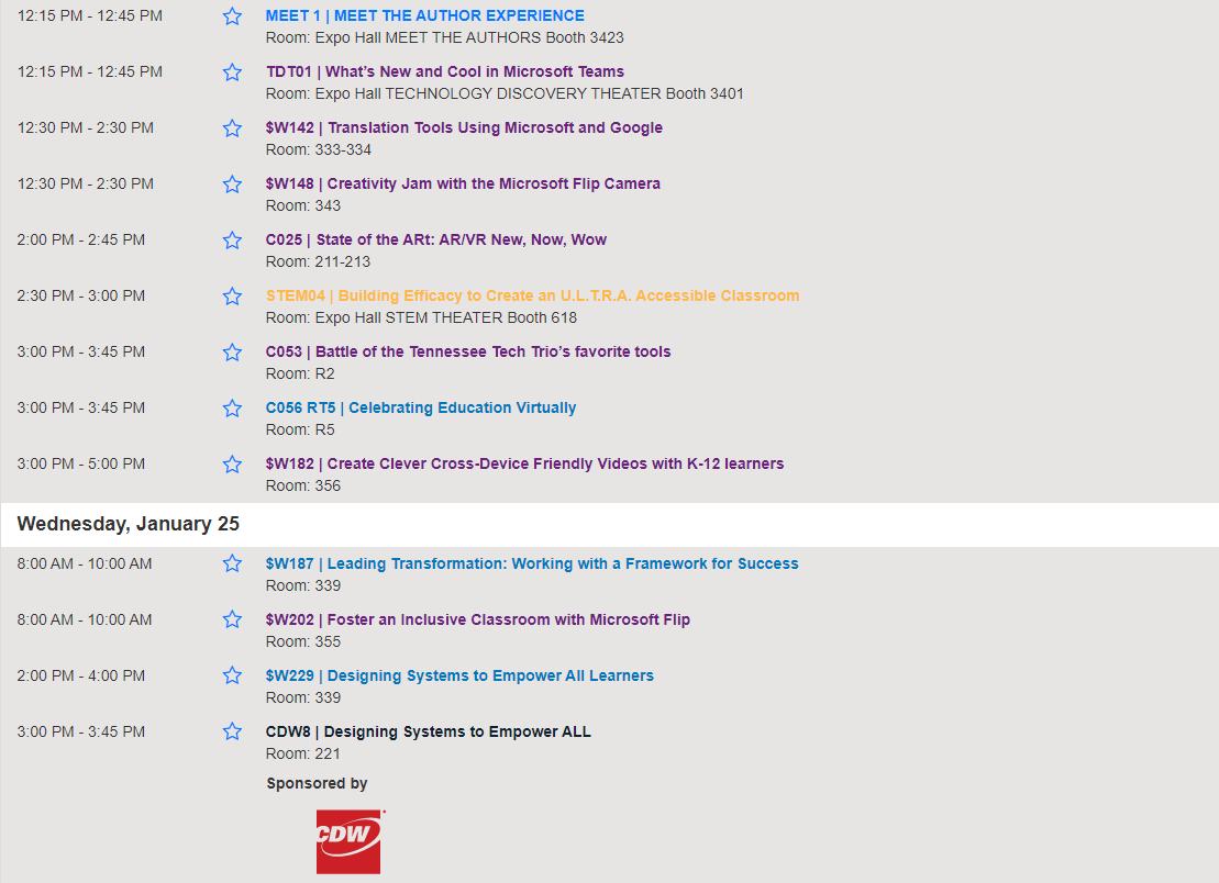 sethfewell's tweet photo. Total #FOMO post, but I'm loving reading through the #FETC23 schedule. It's got a ton of great-looking sessions highlighting the outstanding ways that @MicrosoftEDU is driving the future of #Education. If you're going to #FETC, don't miss these!
https://t.co/qWkhnMIEmN https://t.co/KdWnoDgSKy