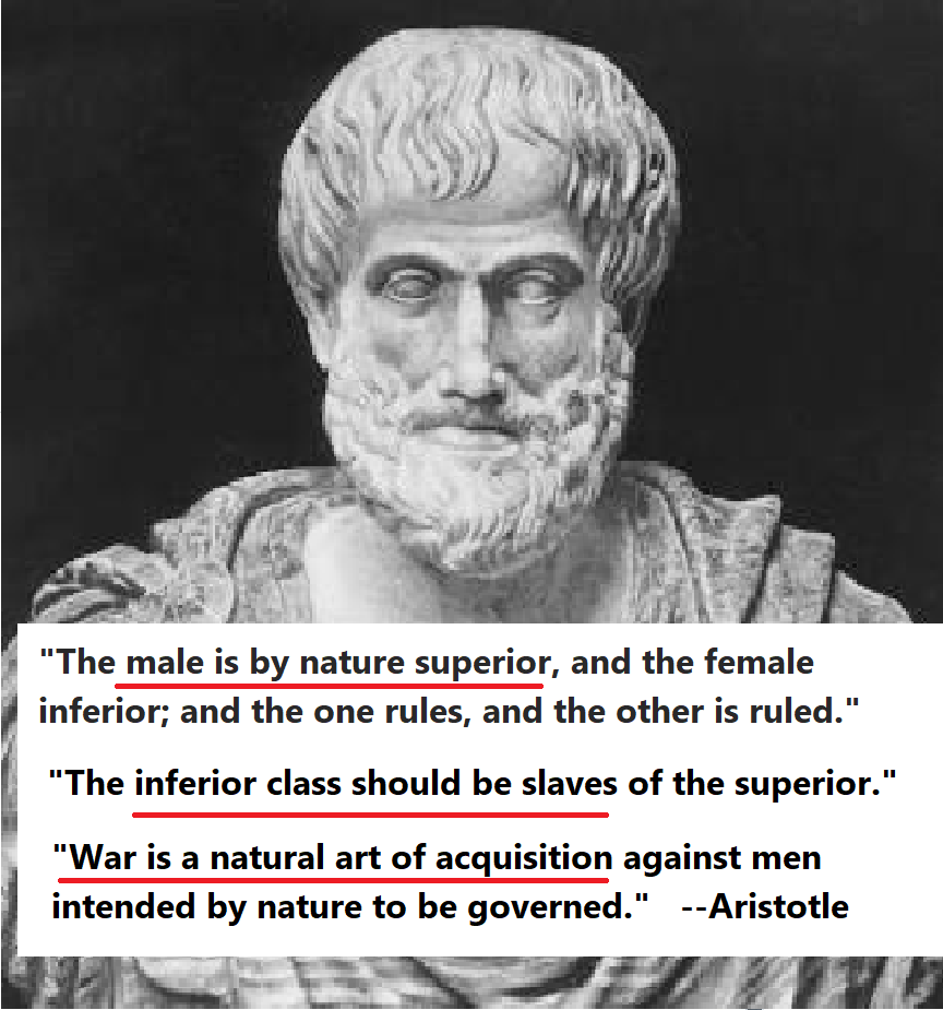 SilverSpookGuy's tweet photo. Racism, sexism, and exploitation permeate all of 'Western Thought'. It's horrific that k-12 and university curriculums shovel this into children but ban critical race theory. https://t.co/R87iXbhaiE