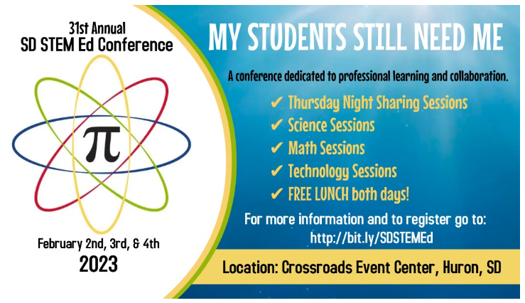 SDSTA's tweet photo. We're just a few weeks away from @SDSTEMEd and we can't wait to see you there! https://t.co/PUbupGDIVG