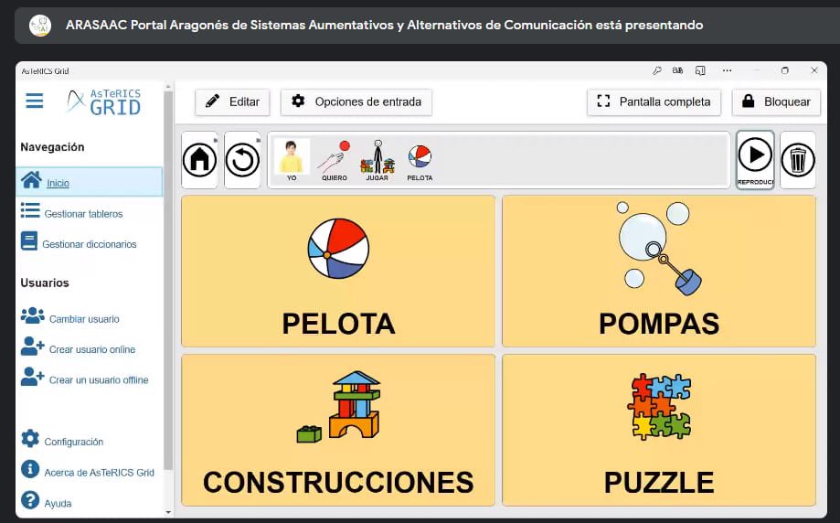 CPSabi's tweet photo. Primera sesión de la segunda edición Taller:"Lenguaje Natural Asistido y Asterics Grid".Sara Cachán, miembro Centro de Comunicación Aumentativa y Alternativa Aragón, nos ha explicado el funcionamiento del nuevo comunicador Asterics Grid de #Arasaac @dgafprofesorado @gustarcef https://t.co/XOWax2ef1A