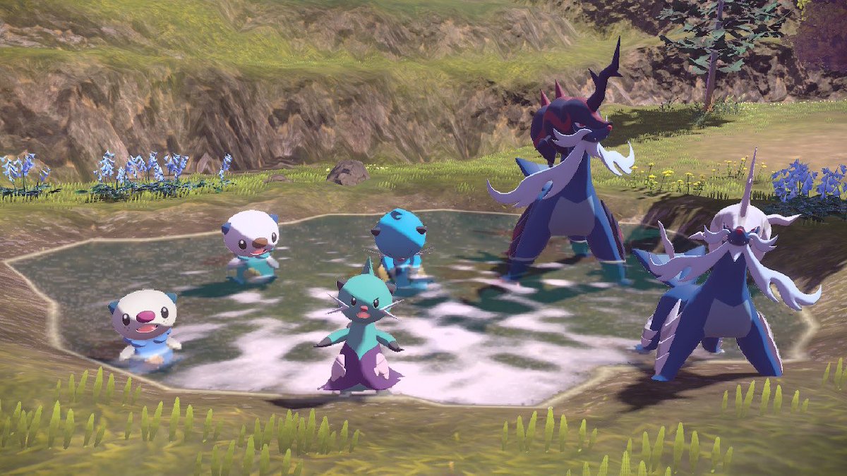SH_Benny23's tweet photo. Ottaro Familie in normal und shiny in Pokémon Legenden Arceus
#pokemon
#PokemonLegendsArceus
#pokemonshiny #ottaro #oshawott #zwottronin #dewott #hisui #admurai #samurott https://t.co/d2qamoB7Eg