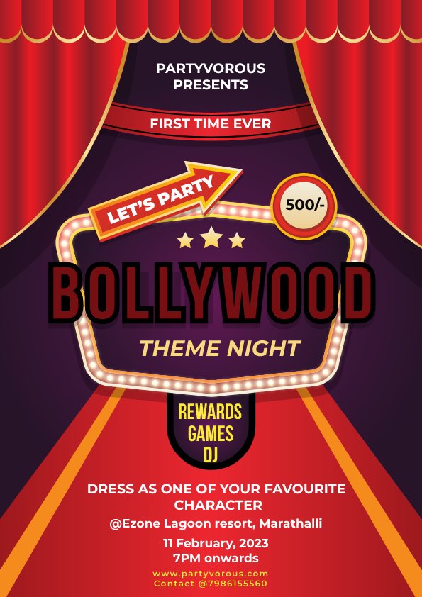 Tickets Available On:
in.bookmyshow.com/activities/bol…
AND
insider.in/bollywood-them…