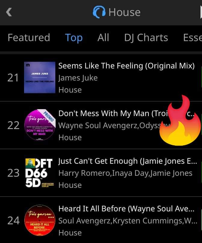 VenessaJackson7's tweet photo. HAPPY RELEASE DAY 🕺💃
"Don't mess with man" making a solid entry at Number 22 @traxsource #housechart
https://t.co/1byK5lqJ66
@OdysseyInc @WayneSoulAvengerz @VenessaJackson7 https://t.co/jYiAewa7g5