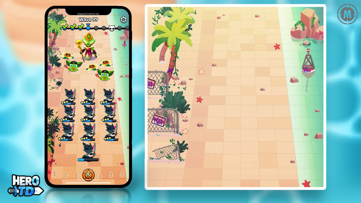 Coucou à tous !
Je peux enfin vous parler de ce que j'ai fais ces derniers mois🥳
Ma première tâche chez M-Gun était de travailler sur le concept d'un biome de plage destiné à être réalisé et intégré en 3D dans les niveaux du jeu
J'espère que vous aimerez !🏝️
#gameart #conceptart