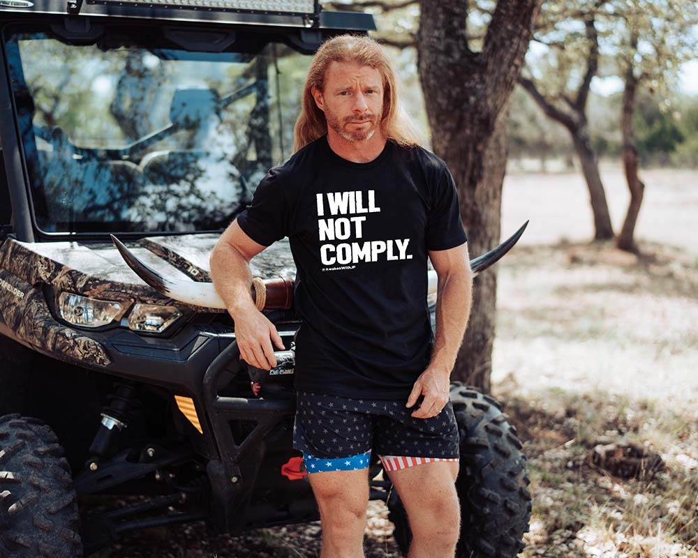 AwakenWithJP's tweet image. I am actually grateful for the opportunity to piss on their dreams with my liberty. Because I will not comply or back down. Freedom forever and always.