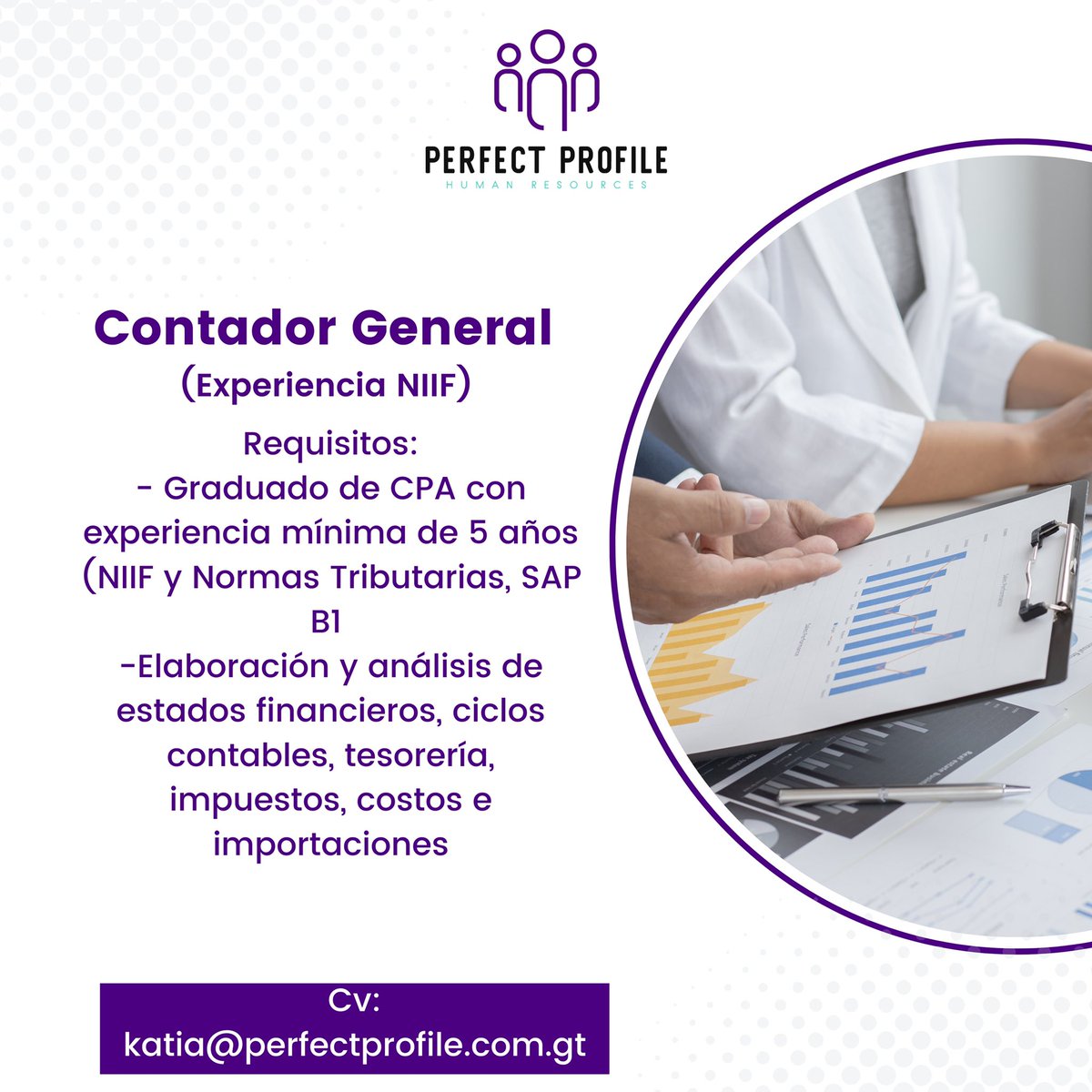 PerfectprofileG's tweet image. ¡Oportunidades pensadas en ti! Rt para llegar a más aplicantes en búsqueda de su oportunidad de crecimiento 🔎