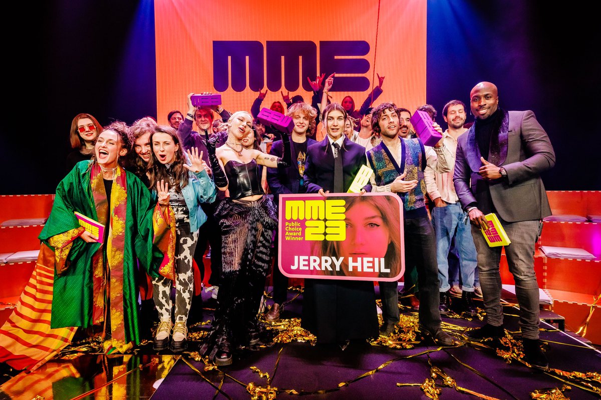 We are proud to present the winners of the Music Moves Europe Awards 2023!

<a href="/SansSoucisMusic/">Sans Soucis</a> won the Grand Jury Award, the Public Choice Award was won by <a href="/thejerryheil/">Jerry Heil</a>. The other MME Awards were won by Schmyt, @JulyJonesMusic, Oska, Kids Return, and <a href="/queralt_lahoz/">QUERALT LAHOZ</a>