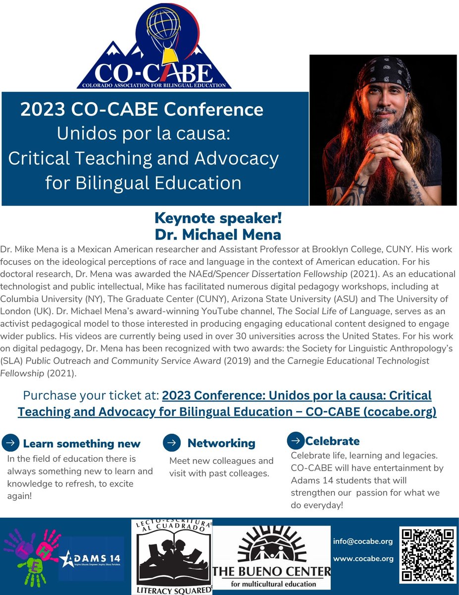 Colorado_CABE's tweet photo. Tickets for the 2023 CO-CABE Conference - https://t.co/YFFf7QRuva https://t.co/k1m8jWfDen