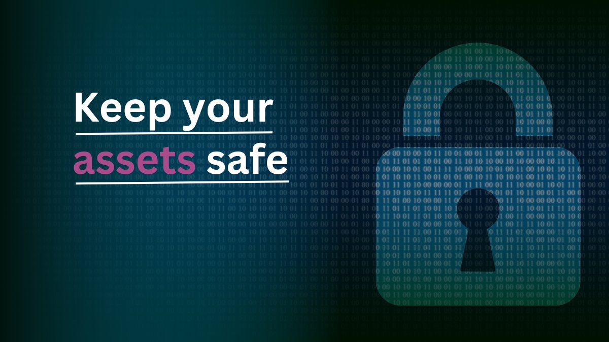 Protecting our security assets - personal ID, financial info, proprietary business data - is crucial in today's digital age. 
Implement strong security measures, stay aware of threats and maintain compliance with laws and regulations.
#cybersecurity #securityassets #protection