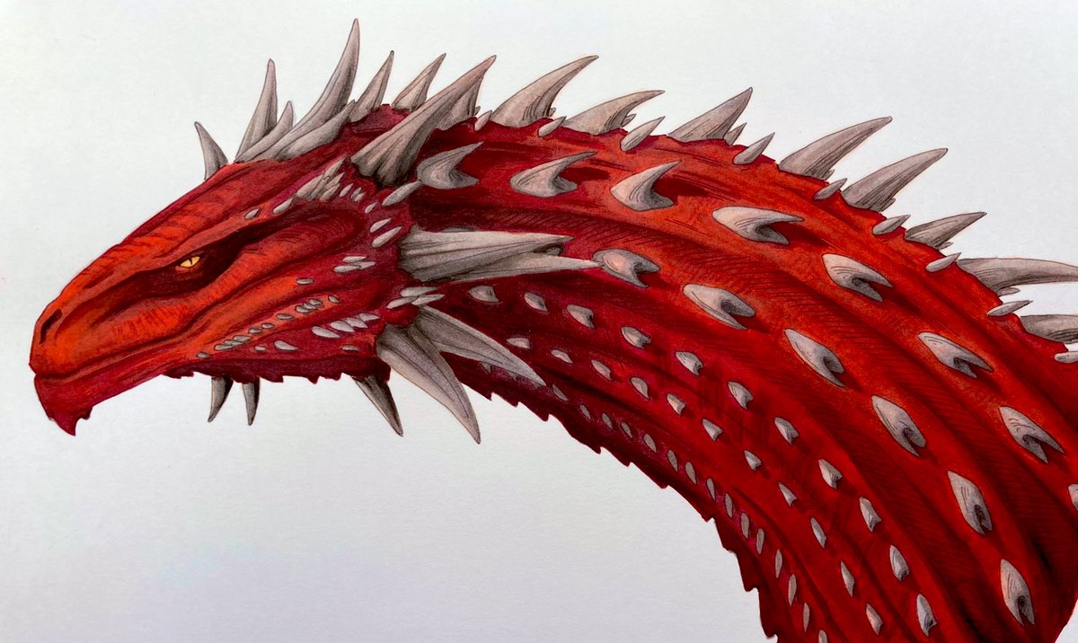 CoffeeNihilism's tweet photo. The Red Queen #Meleys #rhaenys #houseofthedragon https://t.co/yMEjnw83OR