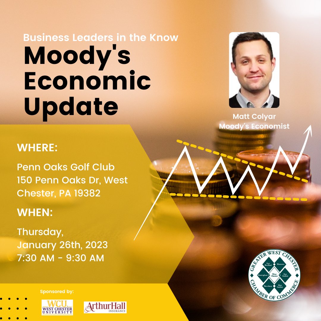 Join us next Thursday for our #BusinessLeadersintheKnow program with <a href="/MoodysAnalytics/">MoodysAnalytics id hacked temporary</a> for Moody's Economic Update Breakfast! Moody's Economist Matt Colyar is going to present! Register here: ow.ly/IBnr50LFj9P