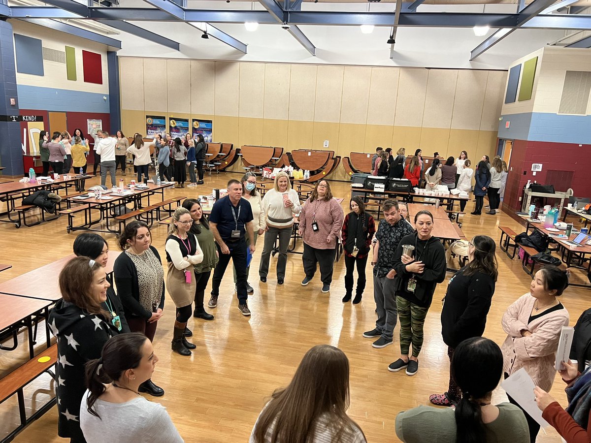 OldStateOtters's tweet photo. How do you engage your students? 

This morning our teachers participated in @KaganOnline training.

Our goal at OSE is to boost student achievement, reduce the achievement gap, and help our students develop positive social skills. https://t.co/WWLqrYOuIN