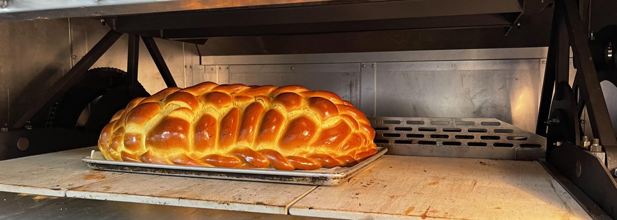 Freshly baked challahs everyday! 10 pound challahs are also available for special orders!