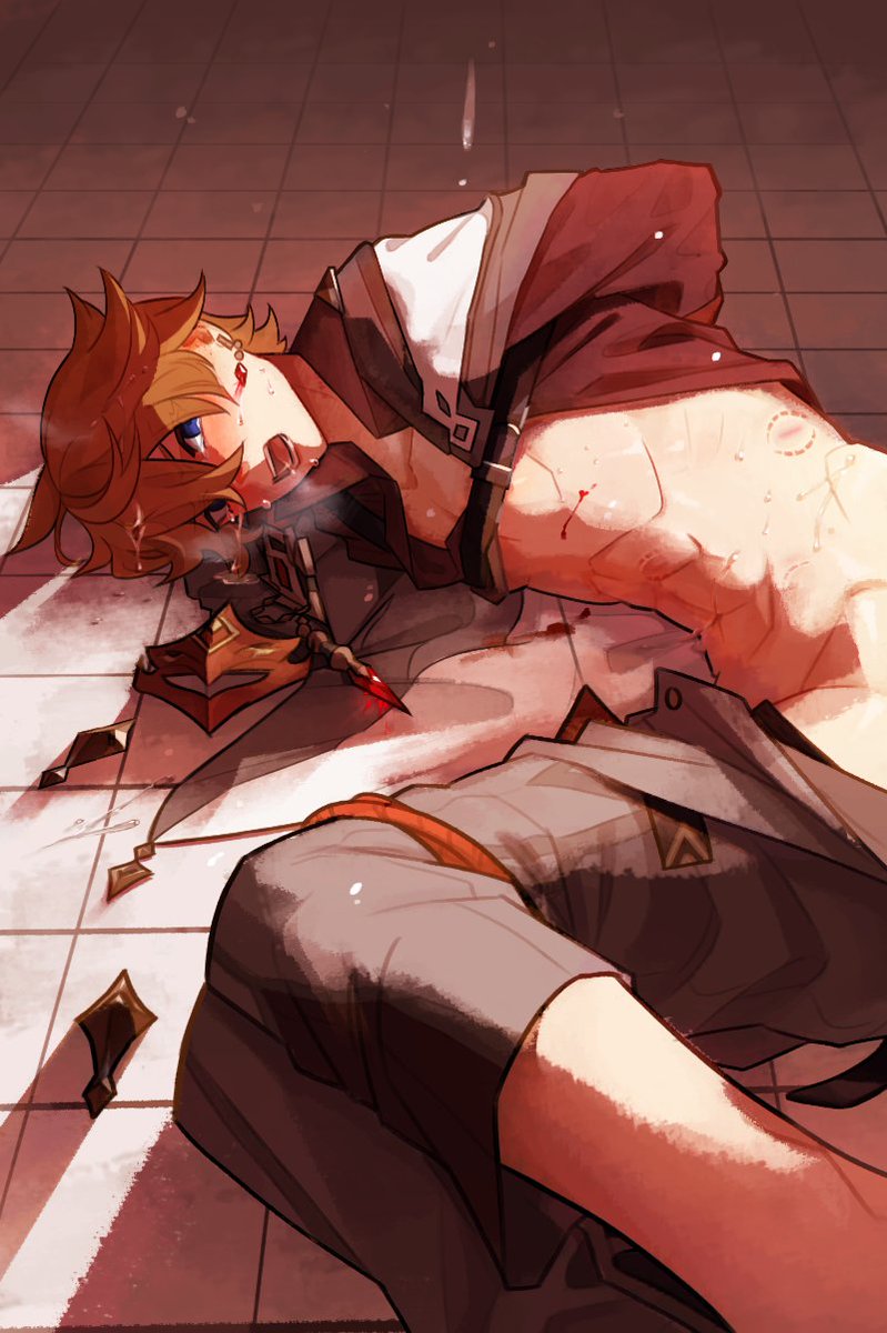 🔞NSFW It's Childe bound on your basement floor! What would you do? 😈

#GenshinImpact #childe #Tartaglia