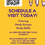 Photo by Pirate Academic Success Center (@ECU_PASC)