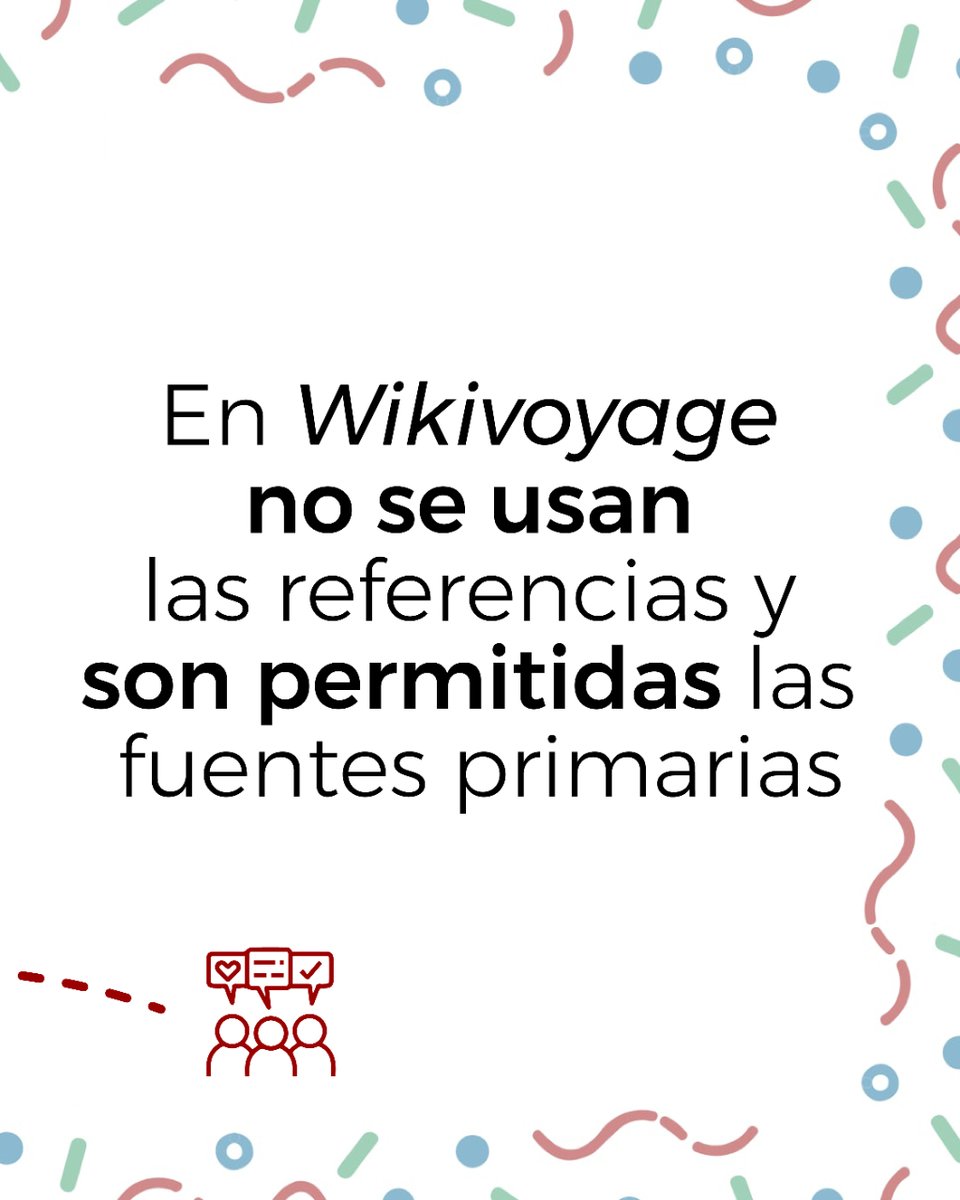 wmspug's tweet photo. ¿Sabías que #wikivoyage es una guía de viajes libre que busca tener información confiable y actualizada sobre destinos? 👀
Acá podrás ver tres datos interesantes respecto a este proyecto. 🚀
¡Todavía puedes unirte al décimo aniversario!
https://t.co/eqU4HjDrFc https://t.co/pYx4cTQBix