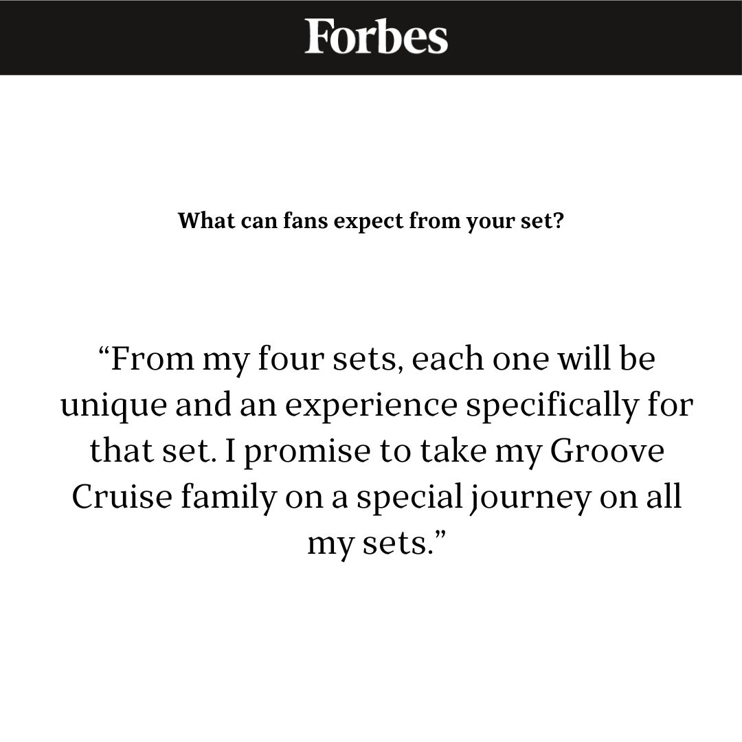 resetthenight's tweet photo. Our @farriswheel' Q&amp;A with @Forbes about @GrooveCruise is live! ✍️
Thank you to @lisakocay for getting Gene involved in this 🌟
Read the whole article 🔗: https://t.co/qlBWVXvS7m https://t.co/aYAz3VAXmE