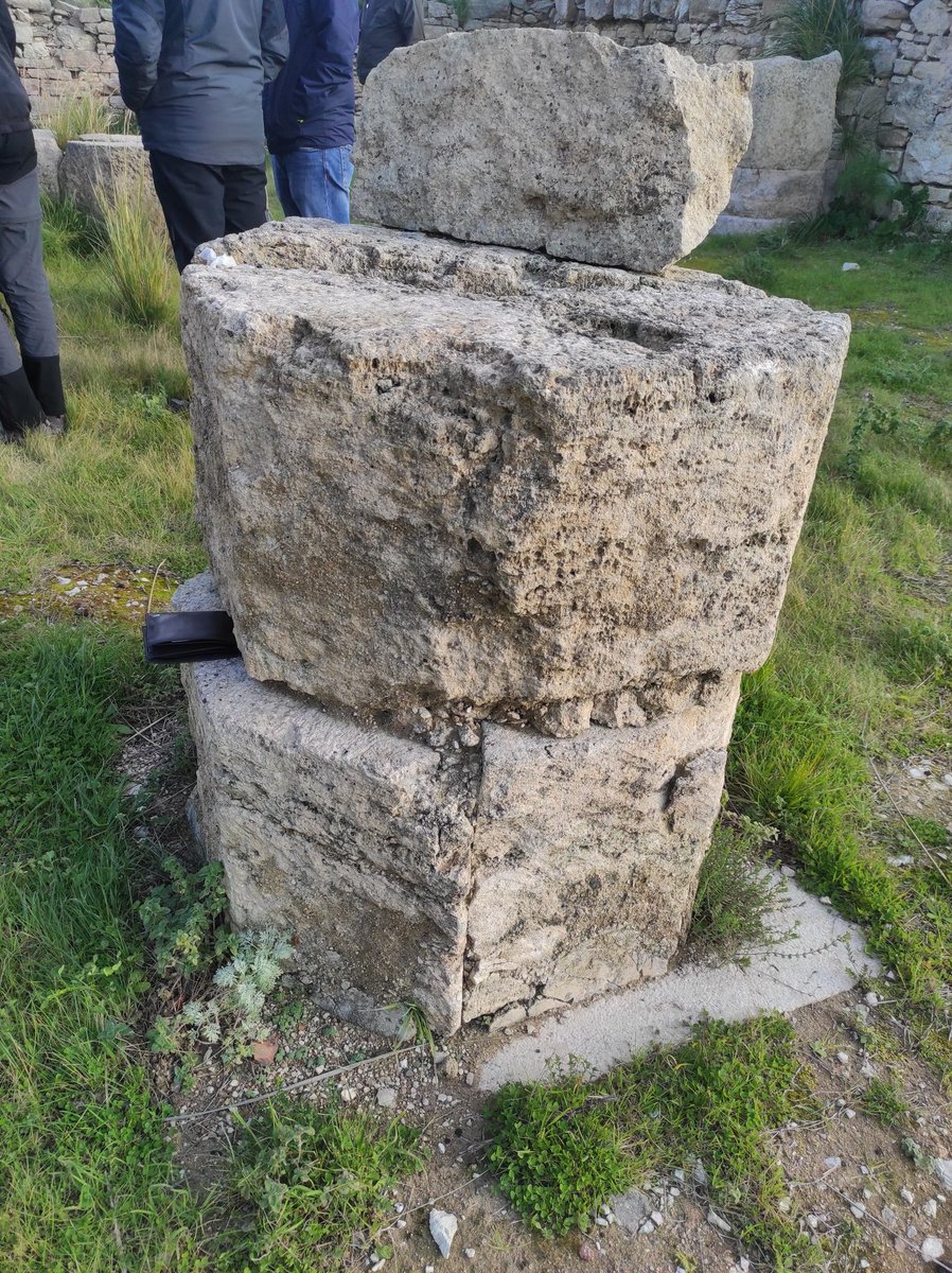 MarcoMeschis's tweet photo. Fieldtrip for the @the_LEMON_wg Winter School continues in #Segesta, a Greek city, where archaeoseismological evidence explained by Dr. C. Bottari and Dr. @PBurrato, suggests historical damaging eqs yet the possible seismogenic source is still unknown.
#LemonWS23 https://t.co/G5B4e4QASo
