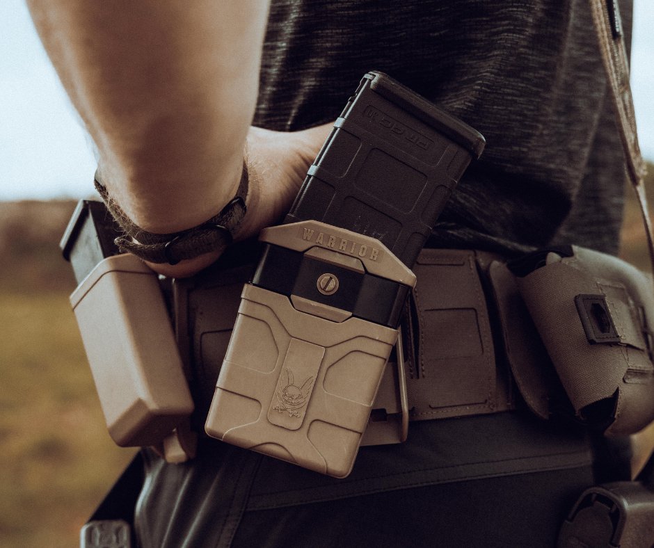 Sent in by <a href="/samm/">Sam</a>.seeley as seen in his latest projects including @sunrayseries and @okami_film.

Here's our polymer rotating mag pouches, we offer them in a 5.56mm and 9mm variant

#warriorassaultsystems #magpouch #okami_series #sunrayseries