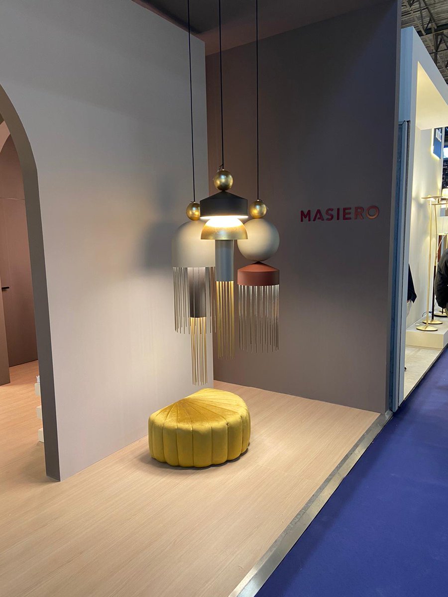 Masiero_Group's tweet photo. First time in Paris! Here are some shots from Maison&Objet, which started today! If you're visiting, stop by and check out Masiero products in person. From January 19-23, 2023, come find us at HALL 6, Stand I48.
#masierolights #maisonobject https://t.co/H1FfhUU5Zc