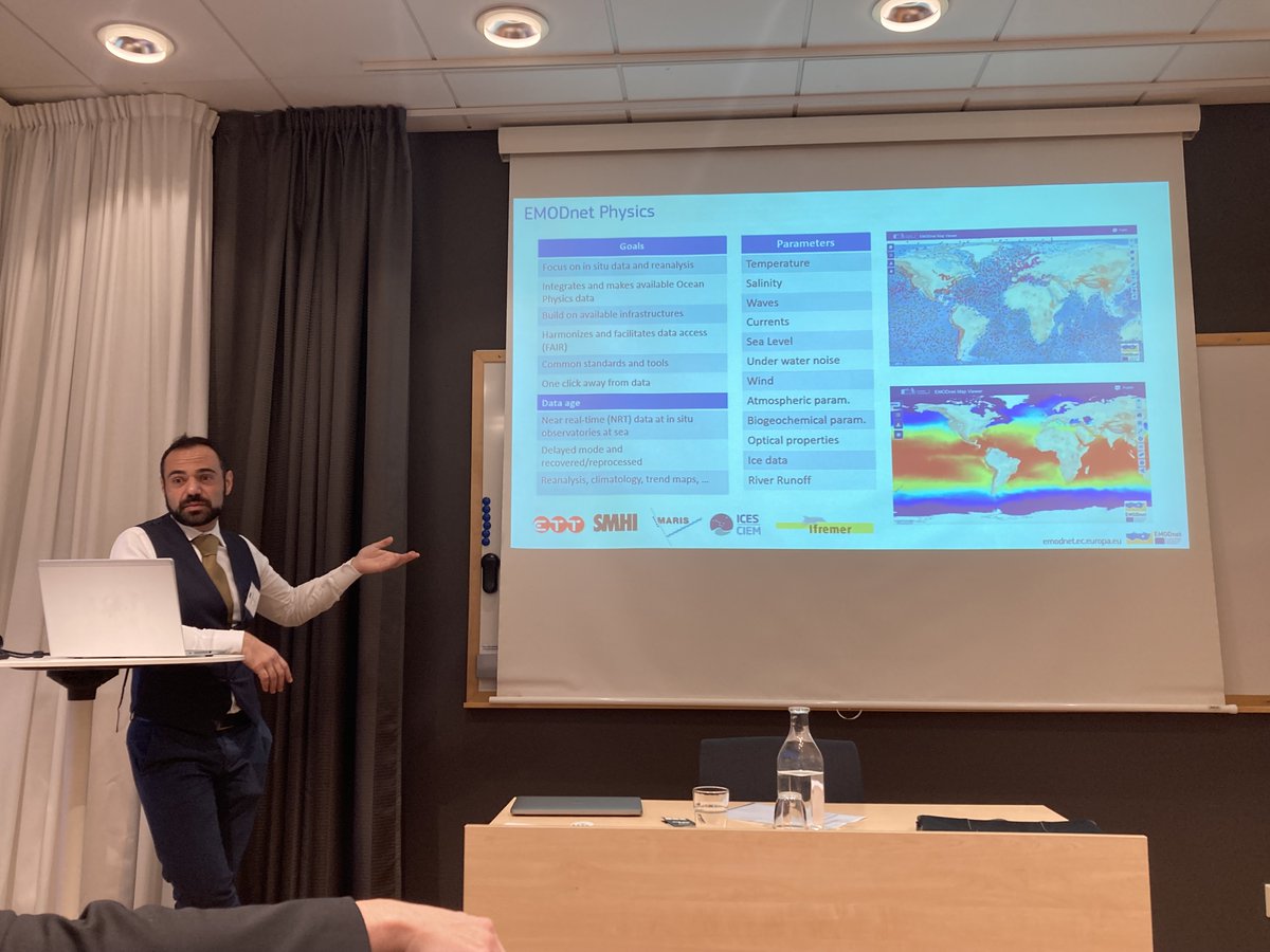 EMODnet's tweet image. .#EMODnet Physics partner #SMHI is running a national Swedish #ERDDAP workshop in #Gothenburg to demonstrate the great advantages of this technology with the support of @FormasForsk @VOTO_Knowledge #GorringePatrick #anto_novellino