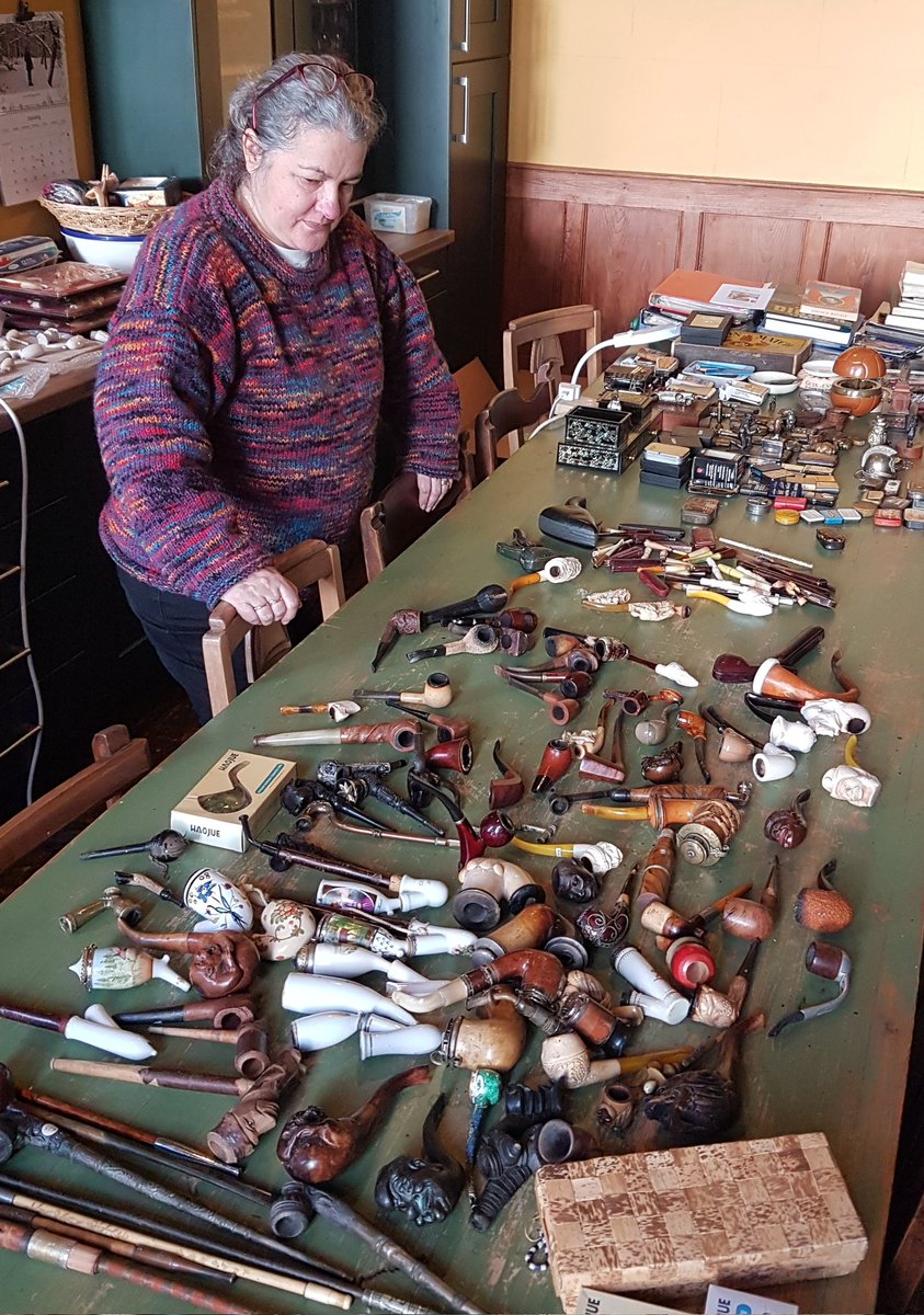 pipearchive's tweet image. Where do we start? Thanks to my ace volunteer for creating order out of the chaos #claypipe #Archaeology