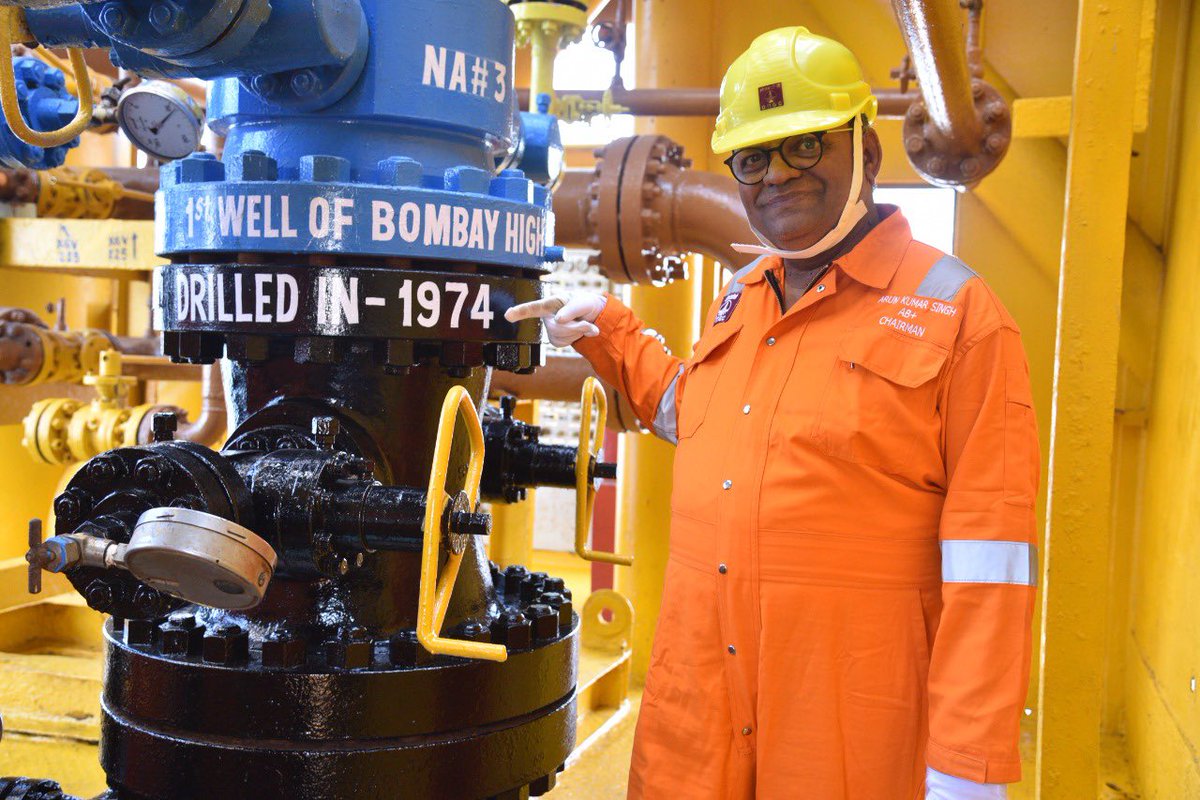 Chairman & CEO, Oil & Natural Gas Corporation Ltd. tweet media