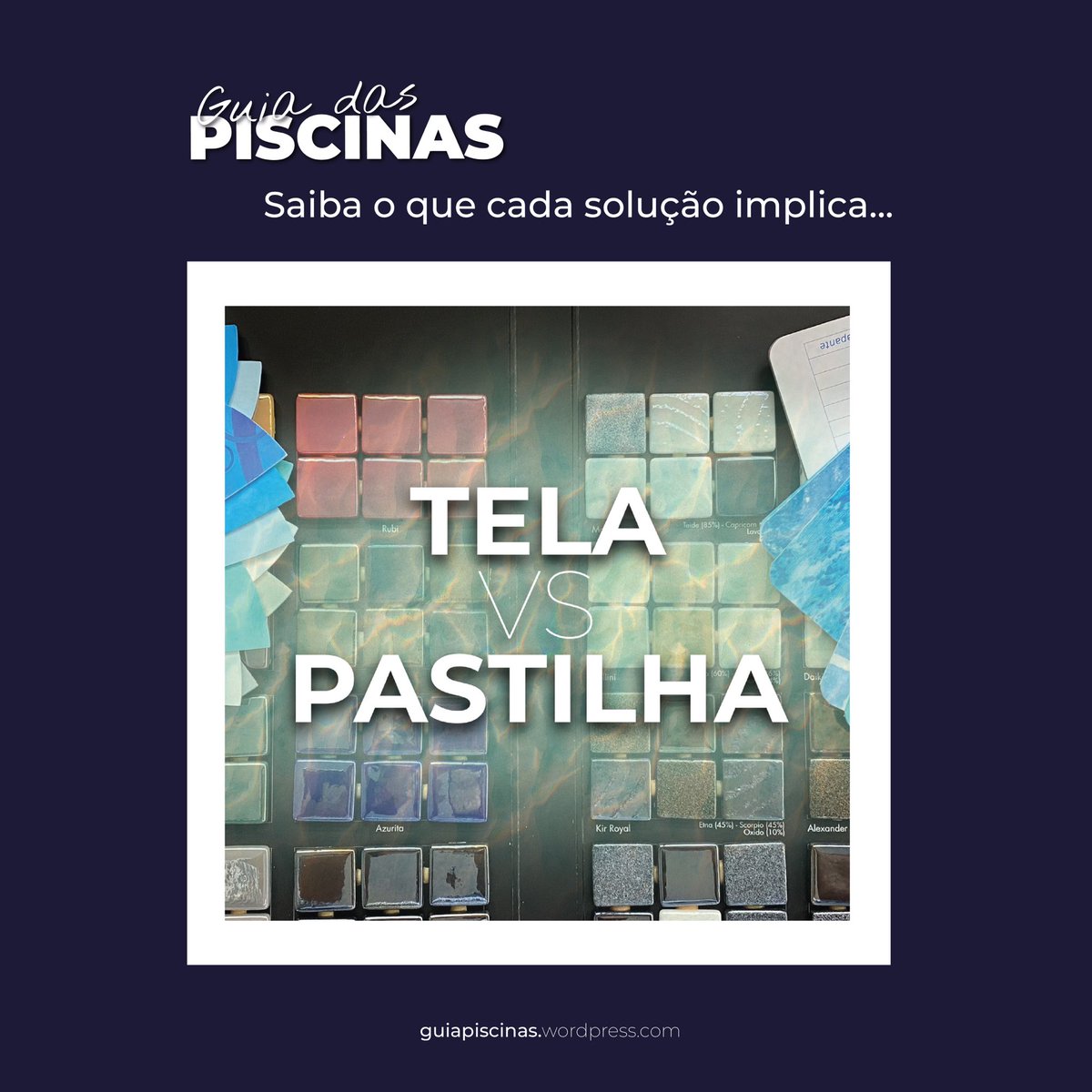 Já saiu o primeiro post!!!
guiapiscinas.wordpress.com