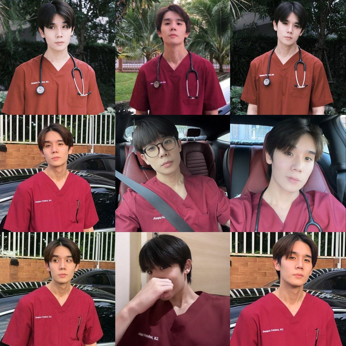 Palaladz's tweet image. ตอนแรกนึกว่าชอบพี่มากๆ ตอนใส่ชุดกาวน์ แต่จริงๆ เพราะแค่เป็นพี่ก็เลยชอบไปหมดเลย น่อวว อะไรล่ะนั่น 😂🫠💜

꒰ @jimmyyjp_ #jimmyyjp ꒱