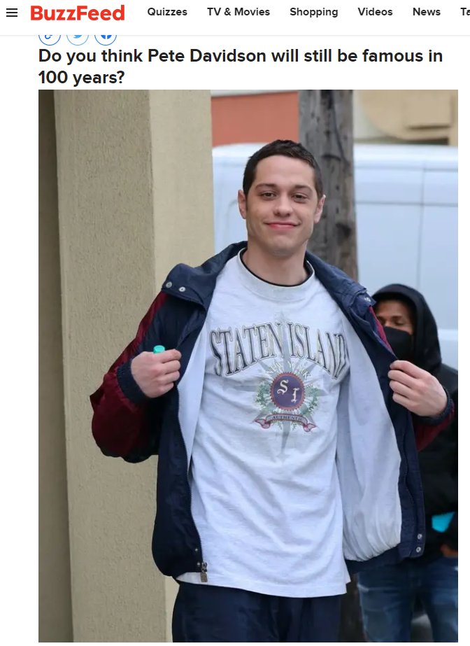 Birdie on Twitter "some BuzzFeed Trivia