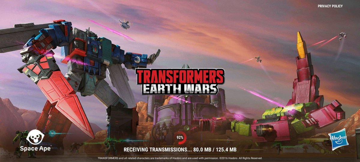 Springer_18's tweet photo. @Tomoe_VT It's just the loading screen to Transformers Earth Wars. https://t.co/elAOOXxTRS